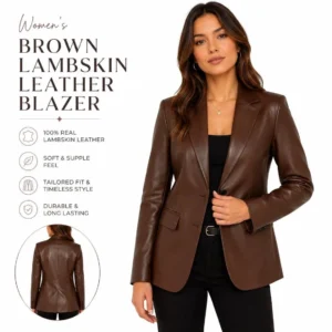 Women Leather Jacket